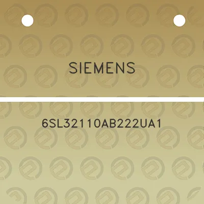 siemens-6sl32110ab222ua1