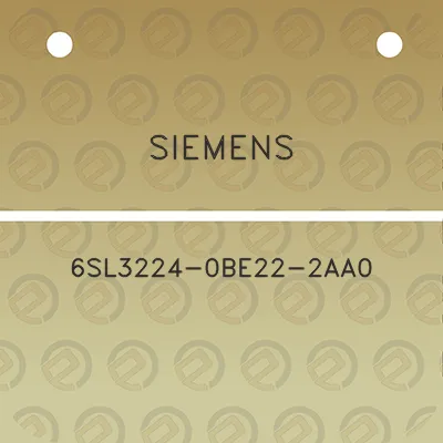 siemens-6sl3224-0be22-2aa0