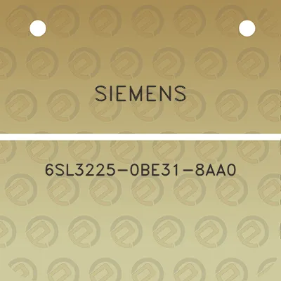 siemens-6sl3225-0be31-8aa0