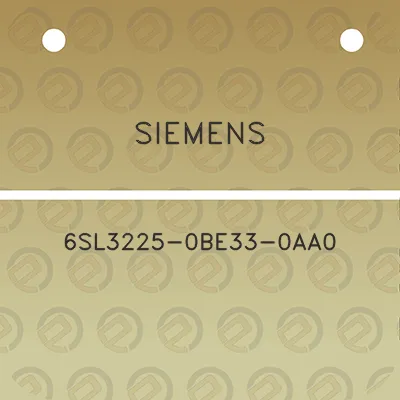 siemens-6sl3225-0be33-0aa0