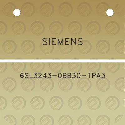 siemens-6sl3243-0bb30-1pa3