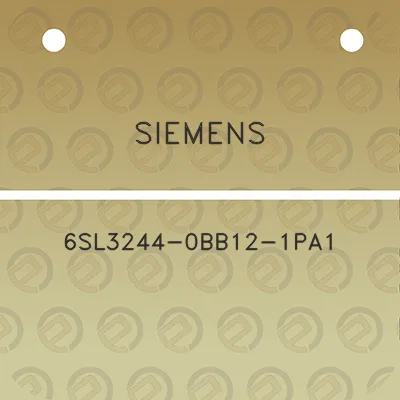 siemens-6sl3244-0bb12-1pa1