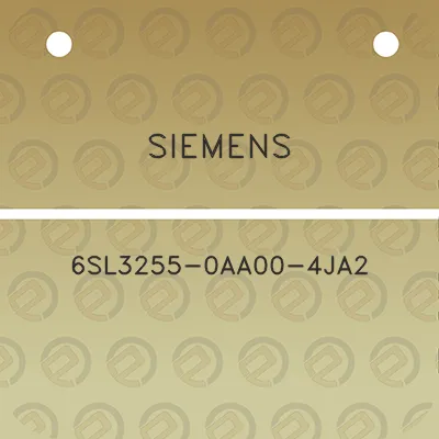 siemens-6sl3255-0aa00-4ja2