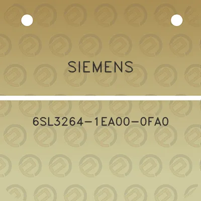 siemens-6sl3264-1ea00-0fa0