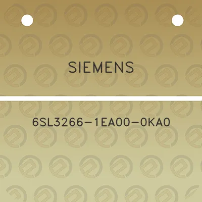 siemens-6sl3266-1ea00-0ka0