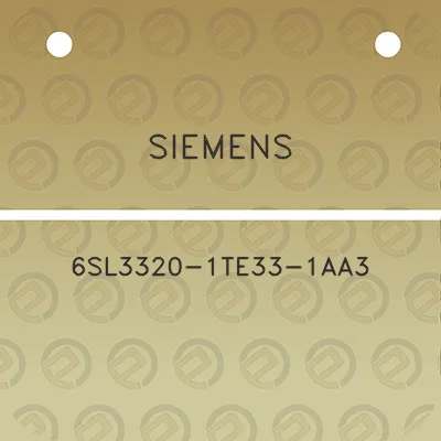 siemens-6sl3320-1te33-1aa3