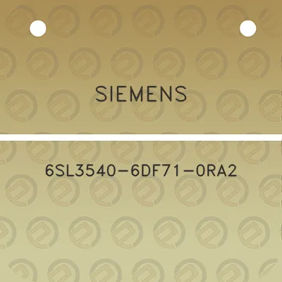 siemens-6sl3540-6df71-0ra2