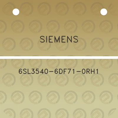 siemens-6sl3540-6df71-0rh1