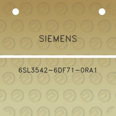 siemens-6sl3542-6df71-0ra1