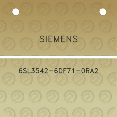 siemens-6sl3542-6df71-0ra2