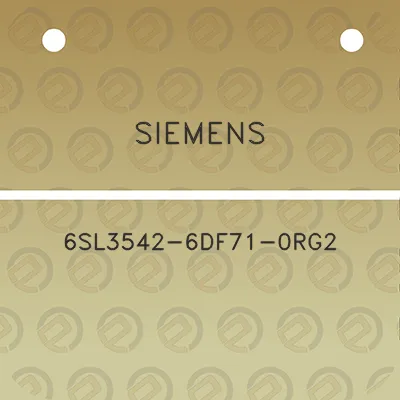 siemens-6sl3542-6df71-0rg2