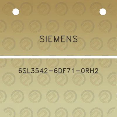 siemens-6sl3542-6df71-0rh2