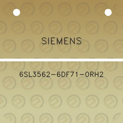 siemens-6sl3562-6df71-0rh2