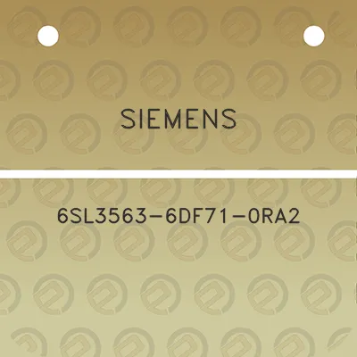 siemens-6sl3563-6df71-0ra2