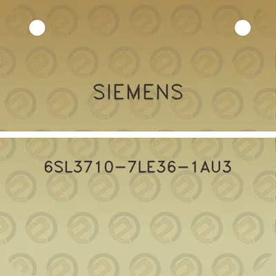 siemens-6sl3710-7le36-1au3