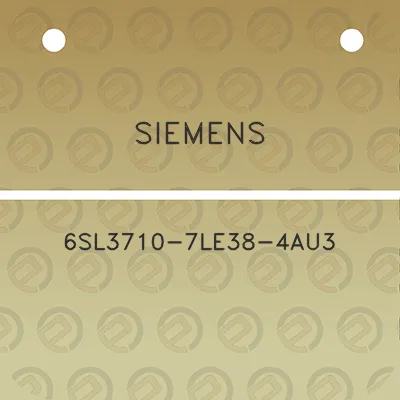 siemens-6sl3710-7le38-4au3