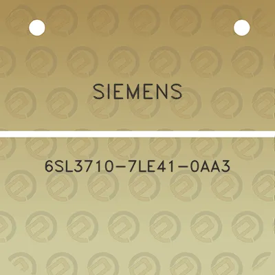 siemens-6sl3710-7le41-0aa3