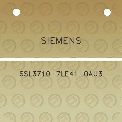 siemens-6sl3710-7le41-0au3