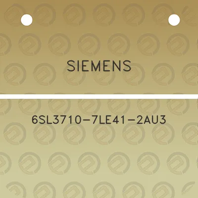 siemens-6sl3710-7le41-2au3