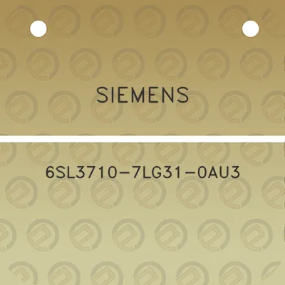 siemens-6sl3710-7lg31-0au3