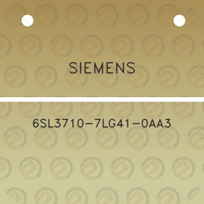 siemens-6sl3710-7lg41-0aa3