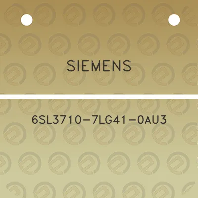 siemens-6sl3710-7lg41-0au3