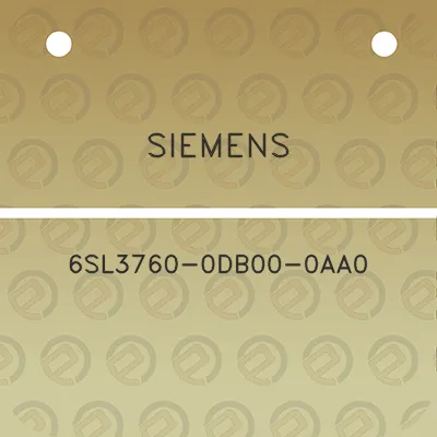 siemens-6sl3760-0db00-0aa0