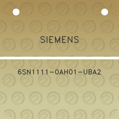 siemens-6sn1111-0ah01-uba2