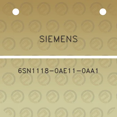 siemens-6sn1118-0ae11-0aa1