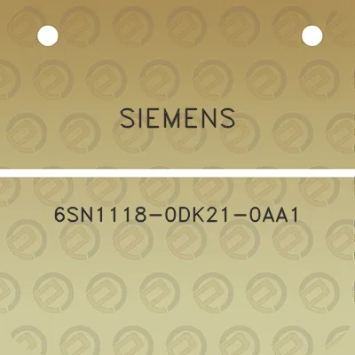 siemens-6sn1118-0dk21-0aa1