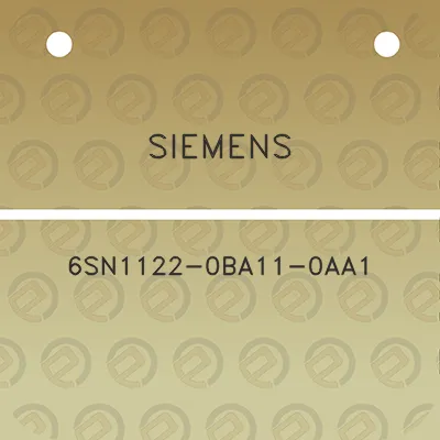 siemens-6sn1122-0ba11-0aa1