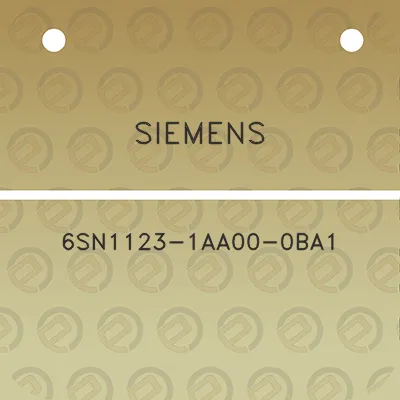 siemens-6sn1123-1aa00-0ba1