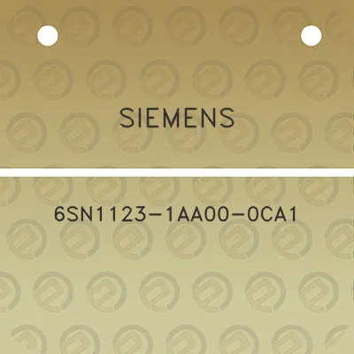 siemens-6sn1123-1aa00-0ca1