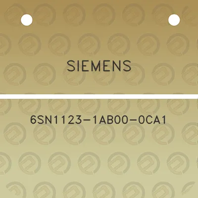 siemens-6sn1123-1ab00-0ca1