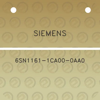 siemens-6sn1161-1ca00-0aa0