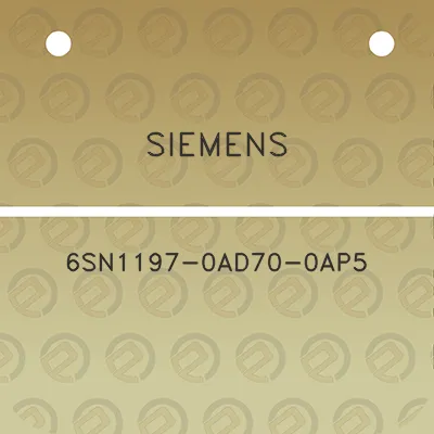 siemens-6sn1197-0ad70-0ap5