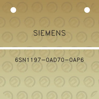 siemens-6sn1197-0ad70-0ap6