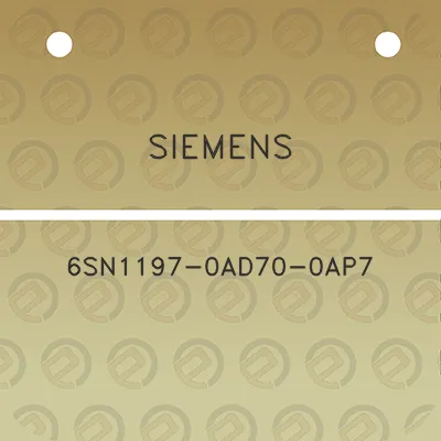 siemens-6sn1197-0ad70-0ap7