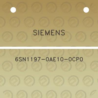 siemens-6sn1197-0ae10-0cp0