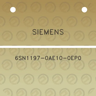 siemens-6sn1197-0ae10-0ep0