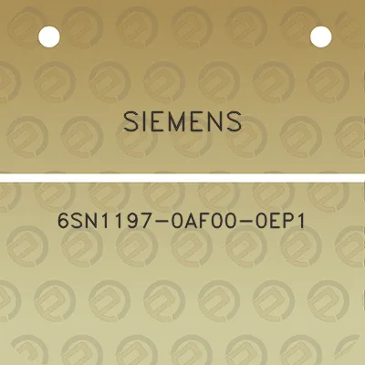 siemens-6sn1197-0af00-0ep1