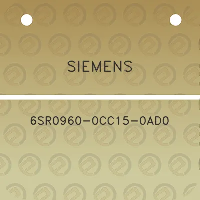 siemens-6sr0960-0cc15-0ad0