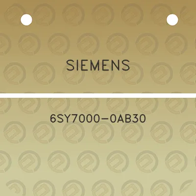 siemens-6sy7000-0ab30