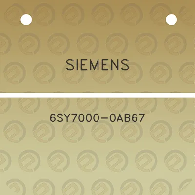 siemens-6sy7000-0ab67