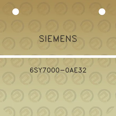 siemens-6sy7000-0ae32