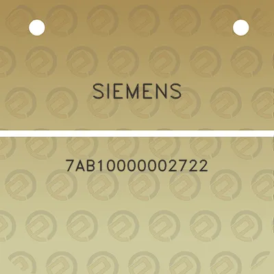 siemens-7ab10000002722