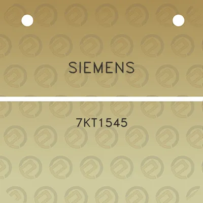 siemens-7kt1545