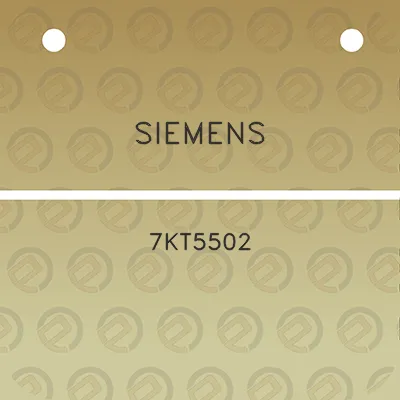 siemens-7kt5502