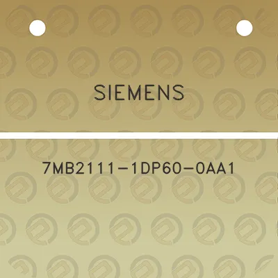 siemens-7mb2111-1dp60-0aa1