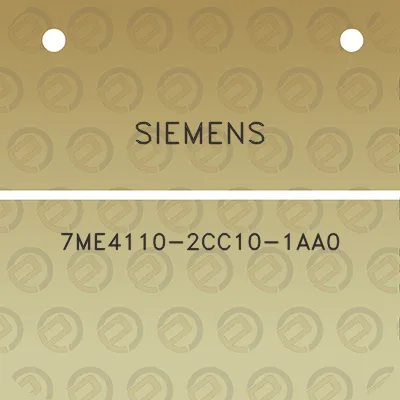 siemens-7me4110-2cc10-1aa0